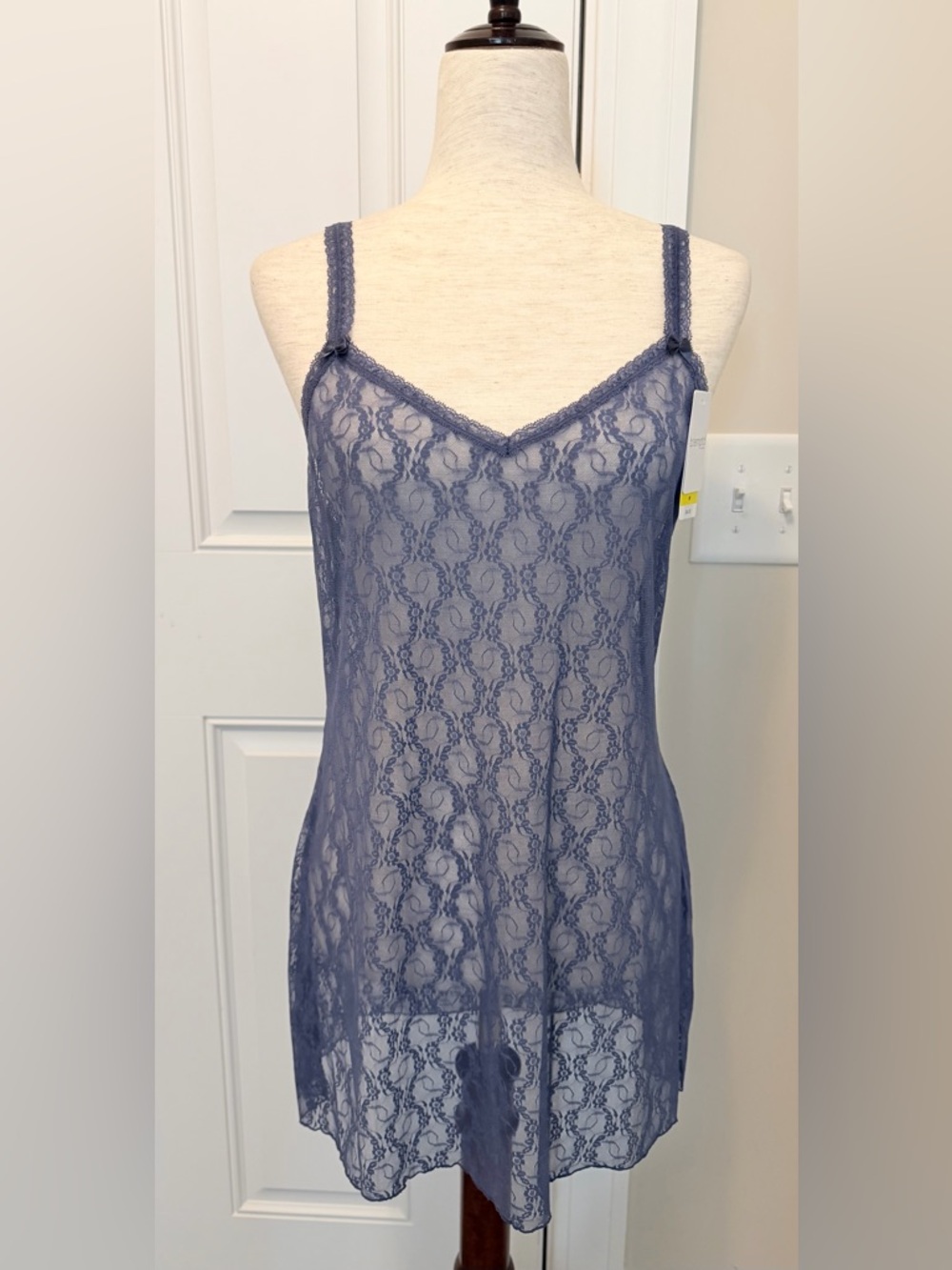 B’Tempted  Blue Negligee NWT